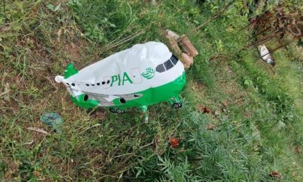 PIA Written Aircraft-Shaped Balloon Sighted Again in Jammu