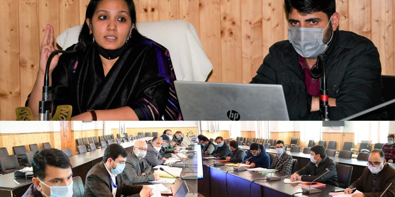 DDC Ganderbal reviews progress under Capex budget, CSCs