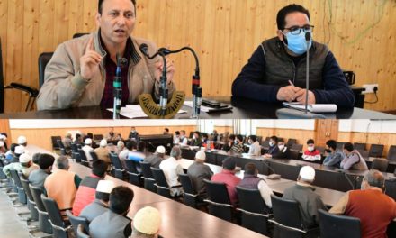 Awareness cum interaction programme for farmers on DILRMP held in Ganderbal