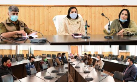 DC Ganderbal chairs introductory meeting with DDC members