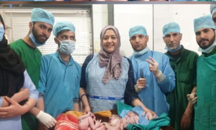 Kupwara woman gives birth to triplets, all girls