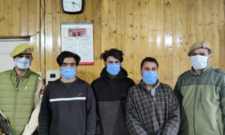 Budgam police arrests 03 LeT militant associates; Incriminating material recovered