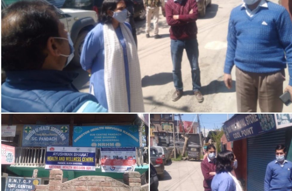 DC Gbl monitors vaccination campaign at various CVCsTakes stock of adherence of Covid SOP