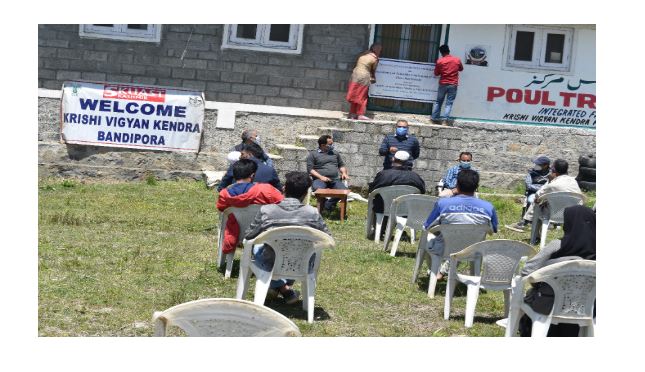 KVK organizes training programme for progressive farmers in Bandipora