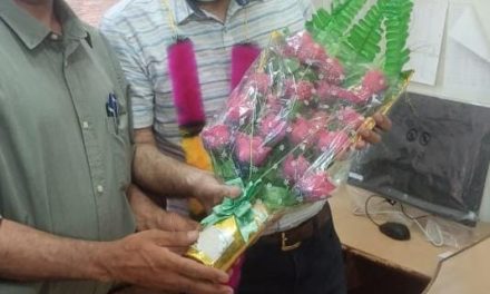 Dr Javaid Ahmad assumes charge as CEO Ganderbal