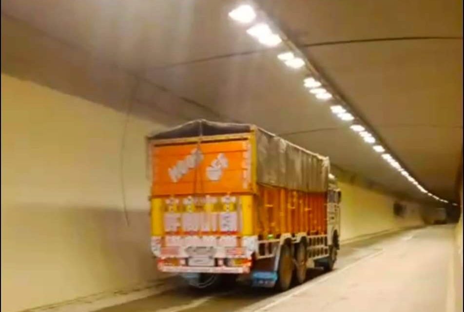 Banihal-Qazigund Tunnel:Trail run for HMVs conducted ‘successfully’