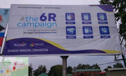 SMC launches 6 R campaign to ban complete use of Polythene in Srinagar City