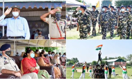 ADDC G’bal unfurls tricolor on full dress rehearsal for I-Day
