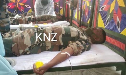 34 Asam Rifles Organises Blood Donation Camp at Kangan