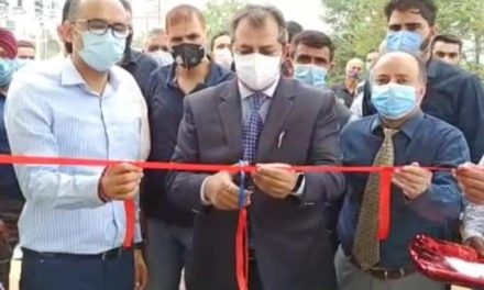 Advisor Baseer Khan Tours Pattan, Hygam, Palhalan and adjoining areas; Inaugurates 6.3 MVA 33/11KV Receiving Station at Goom Ahmedpora
