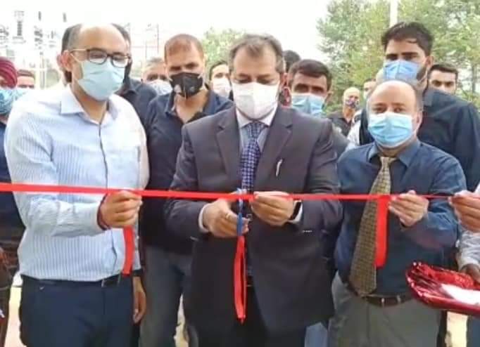 Advisor Baseer Khan Tours Pattan, Hygam, Palhalan and adjoining areas; Inaugurates 6.3 MVA 33/11KV Receiving Station at Goom Ahmedpora