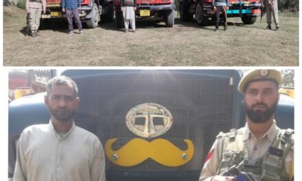 Transportation of illegally extracted minerals;Police arrests 04 persons, seizes 04 tippers in Budgam