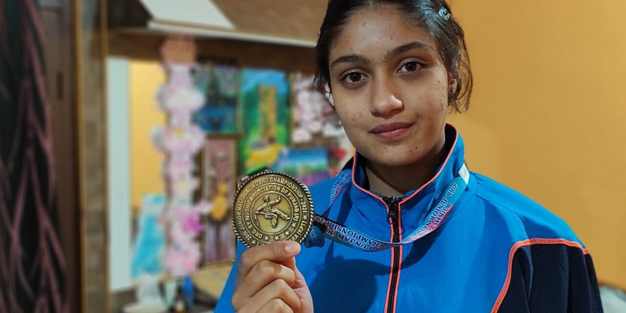 Sgr girl bags gold medal in 20th Junior National Championship