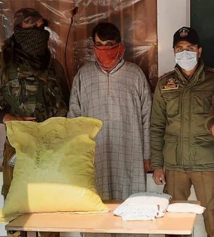 Drug peddler held in Ganderbal