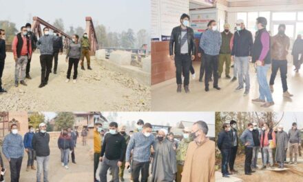 DDC Shopian tours various areas of district;Takes stock of progress of development projects