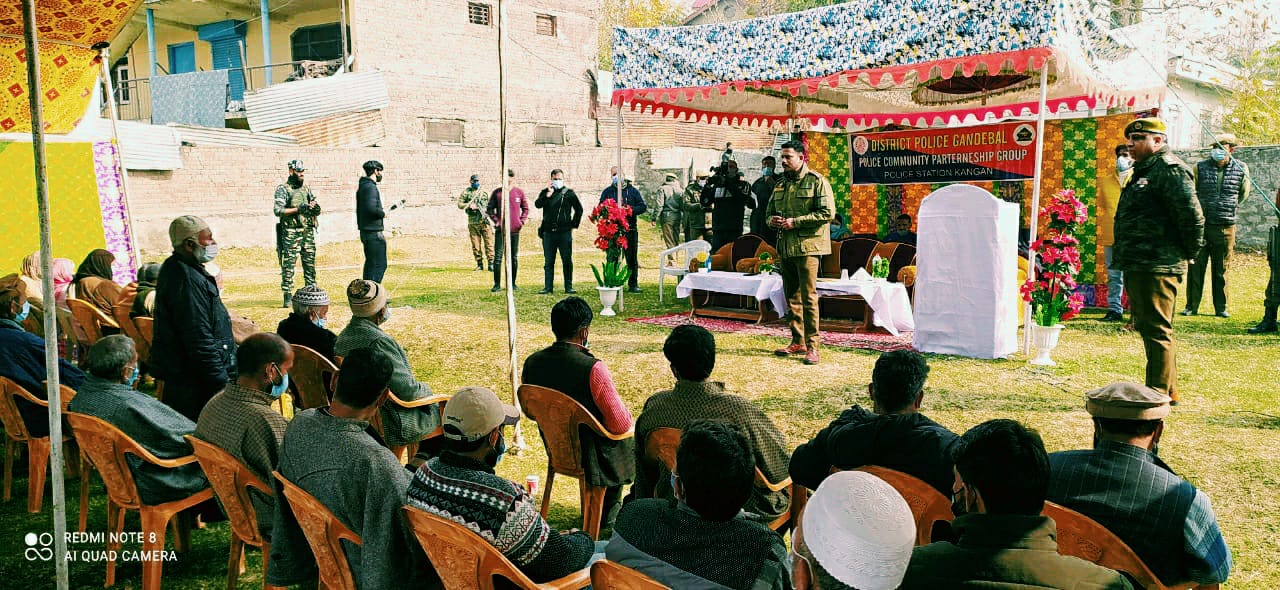 SSP Ganderbal held Police Public Meet At Kangan