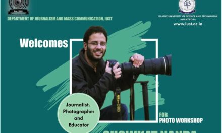 One-day photography workshop held at IUST’s Journalism Department