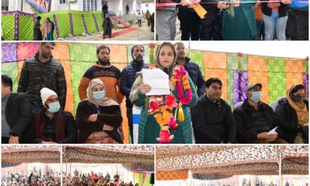 Nuzhat Ishfaq inaugurates newly office accommodation for DDC