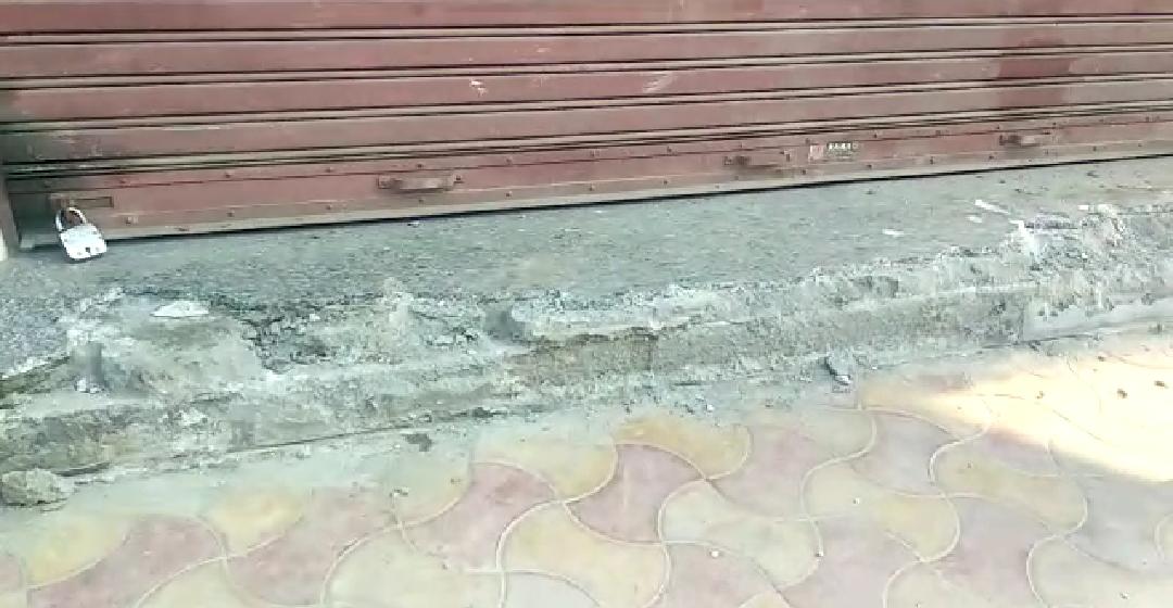 Removal of encroachments: HSHS shopkeepers observe shutdown