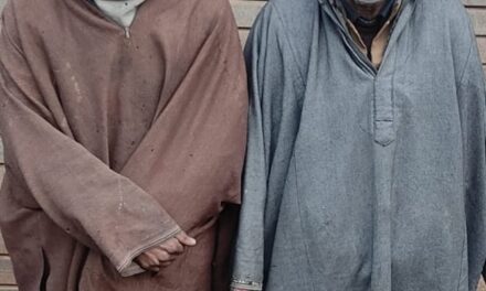 Two drug Peddlers arrested in Ganderbal;Recovered 150 grams charas
