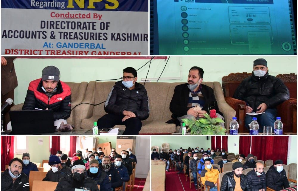 DTO Ganderbal organizes One Day NPS Training Session in district