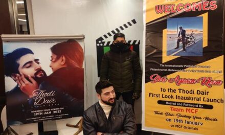 Misty Cine Films to release Ayaan Khan’s music vedio ‘Thodi Dair’ today.