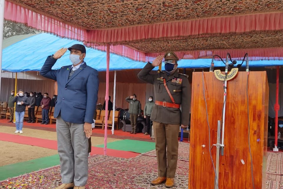 Full Dress Rehearsal for forthcoming Repuby Day held at Ganderbal