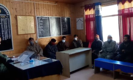 Ganderbal Police Organised PCPG meeting at PS Kheerbawani