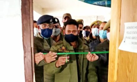 SSP Ganderbal inaugurates Women’s Police help desk at Police Station Lar
