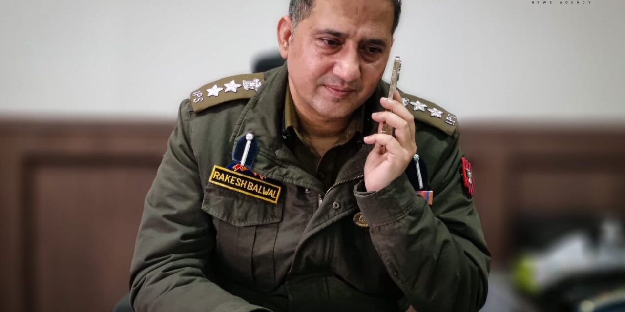 Growing use of narcotics root cause of crimes against women, other crimes in city: SSP Sgr Rakesh Balwal