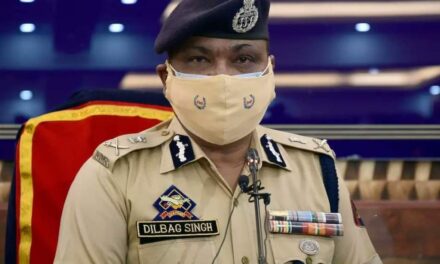 Number of militants falling; ‘but’ militancy still alive in Kashmir: DGP Dilbagh Singh