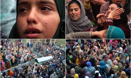 Hundreds of mourners attend last rites of teenage girl killed in grenade attack by militants in Srinagar