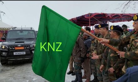 Srinagar-Leh Highway Reopens For Traffic After 75 days on trial basis:DG BRO R Choudhary