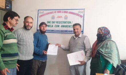 One day registration cum licence awareness camp held at Ganderbal