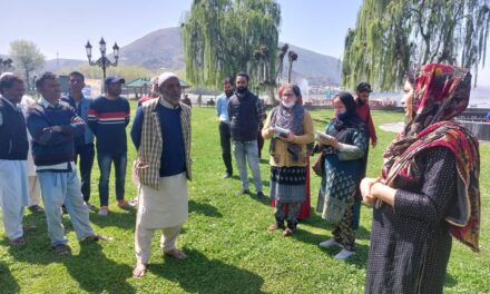 Legal Awareness on NALSA Scheme for unorganised workers held at Manasbal