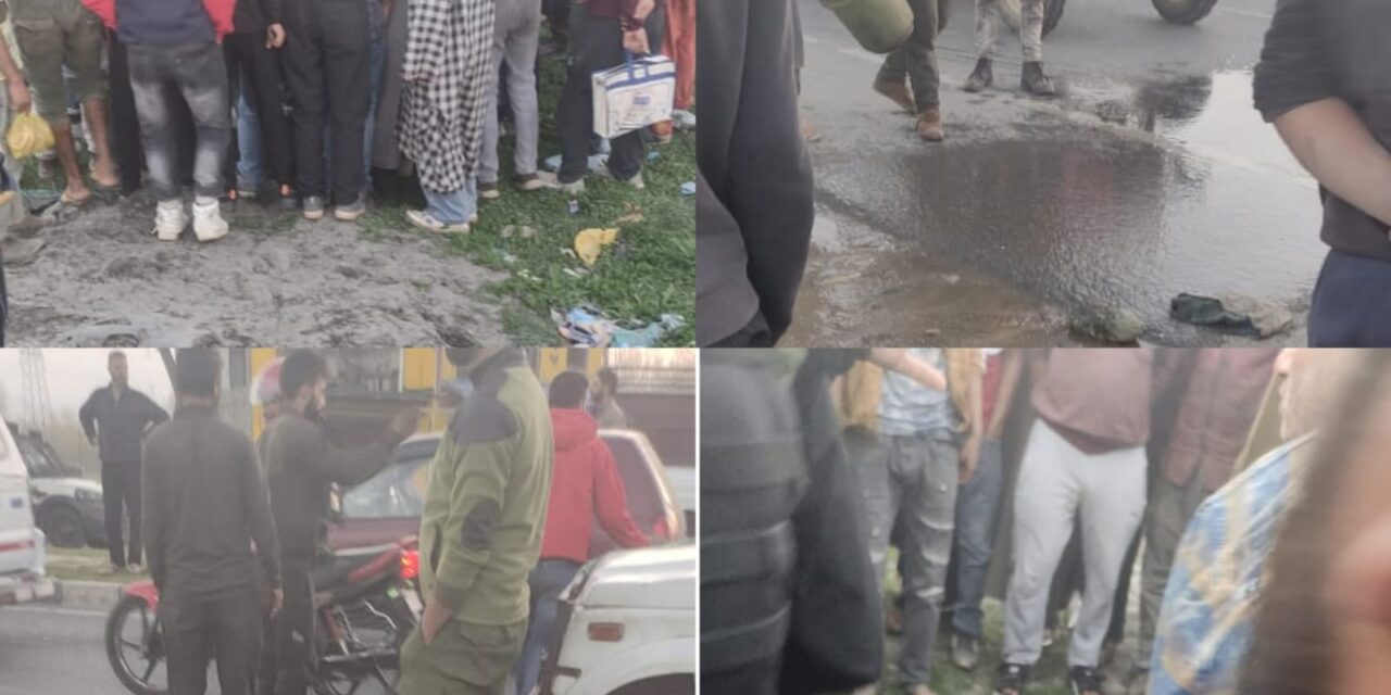 Pillion rider killed, motorcyclist injured in Qazigund accident