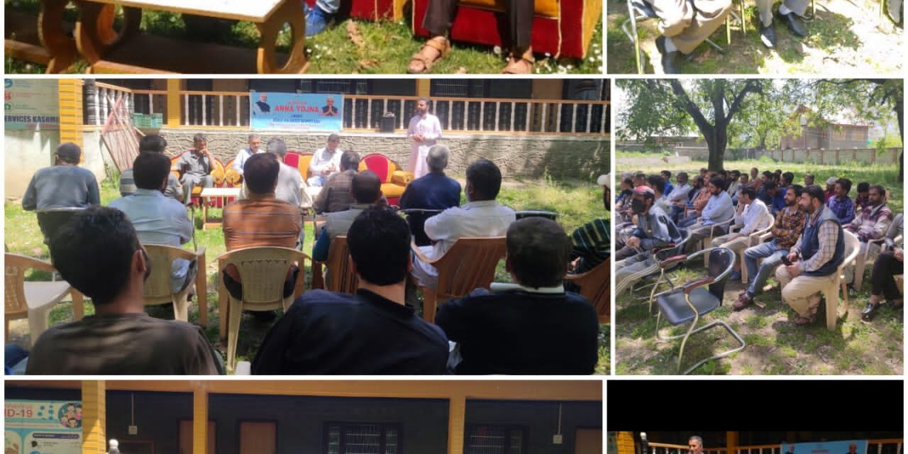 FCS&CA Gbl organizes programme on Anna Yojana at Kangan