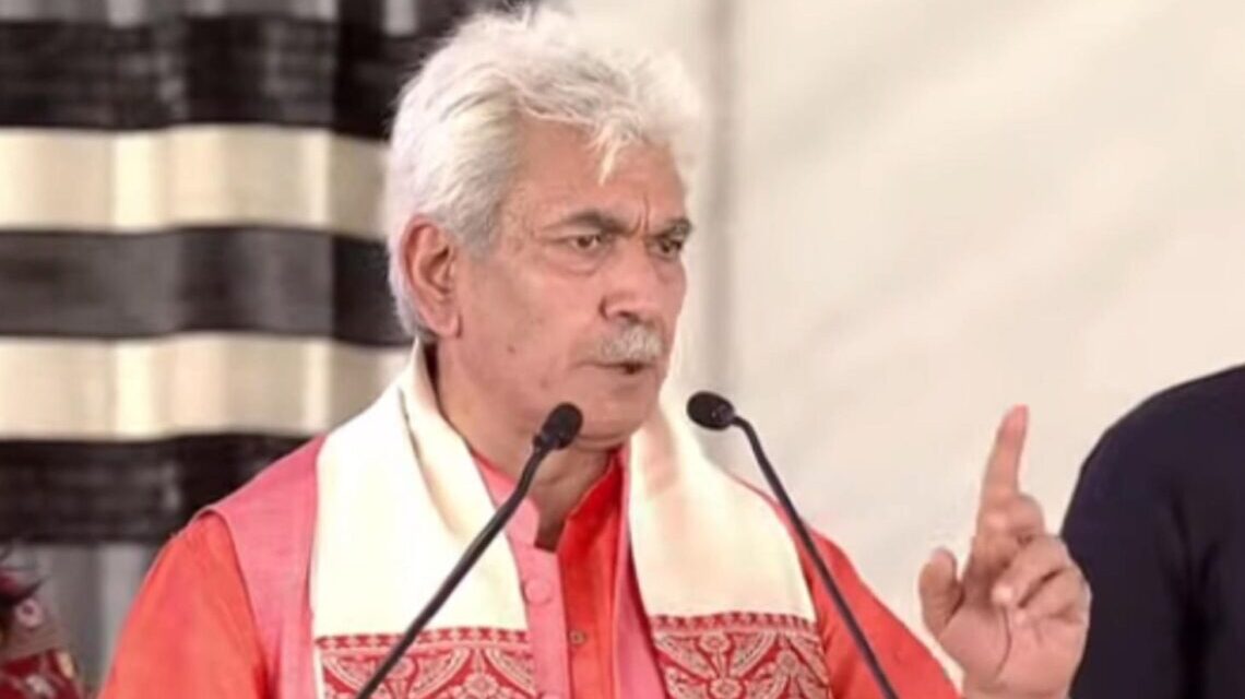 J&K’s 70-year-old dream of ‘Ek Vidhan, Ek Pradhan, Ek Nishan stands fulfilled: LG Manoj Sinha