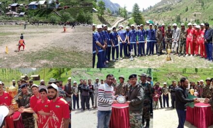 Army Organised Machhal premiere league at T-Sunt payeen