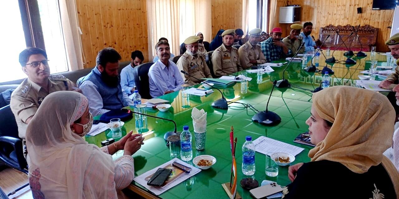 One day work shop on sensitization orientation of juvenile care and protection organised at DPL Ganderbal