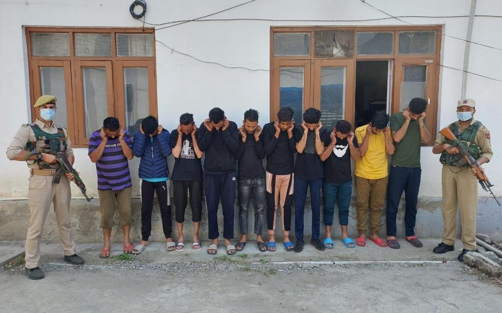 10 Persons Arrested for ‘Sloganeering, Stone Pelting’ in Maisuma