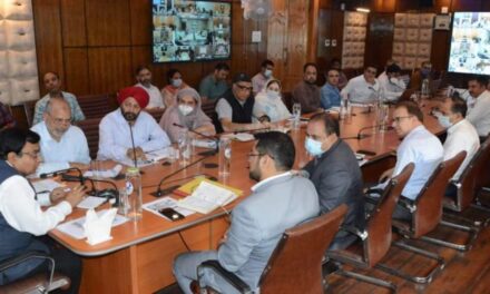 Dwivedi reviews arrangements for celebration of 8th International Day of Yoga across J&K