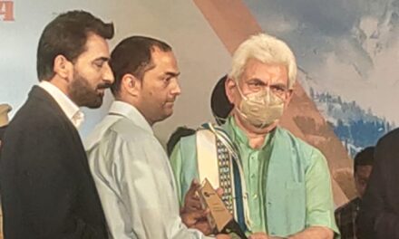 LG Confers Awards To Various Individuals;Dr Abid Jan Awarded ‘Best Men’s Health Expert Doctor Of J&K’