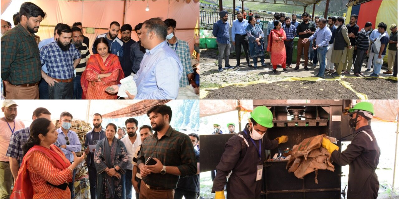 Comm Secretary RDD inspects waste management facilities, sanitation works at Baltal