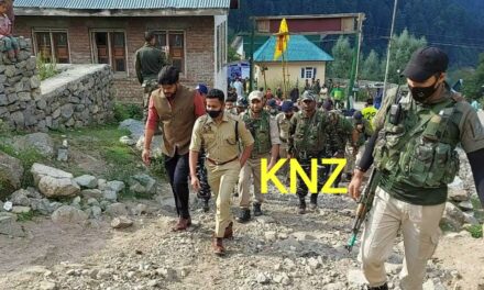 DC,SSP Ganderbal flags off annual Harmukh-Gangabal Yatra at Naranag