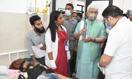 LG announces Rs 5 Lakh to Noks of those killed in Poonch accident