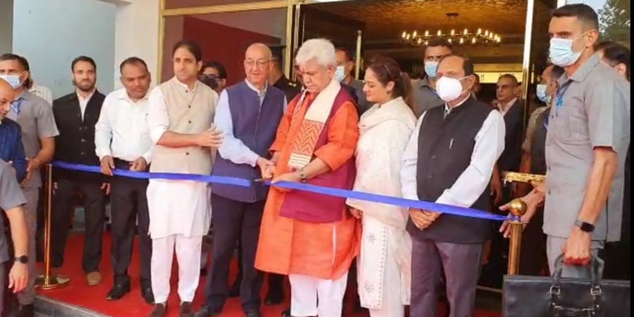 Kashmir gets its first Multiplex Cinema; J&K LG says every district to have 100-seater Cinema halls