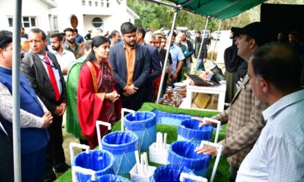 Two-day visit of Union MoS for Commerce and Industries to Ganderbal concludes with inauguration and laying of foundation stone of road projects worth Rs 6.49 crore