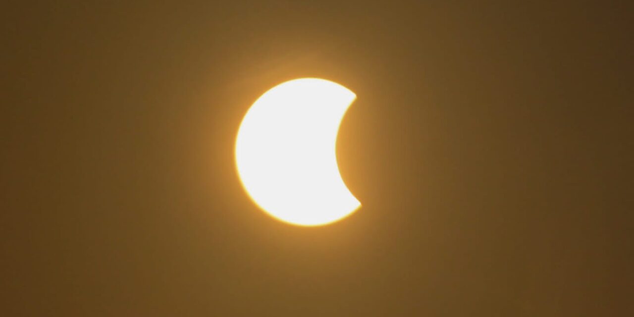 Partial solar eclipse seen in parts of India