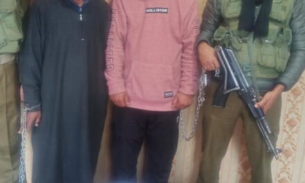 Two drug peddlers arrested in Ganderbal:Police